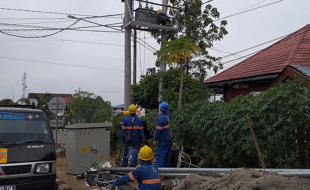 Listrik Padam di 6 Kecamatan