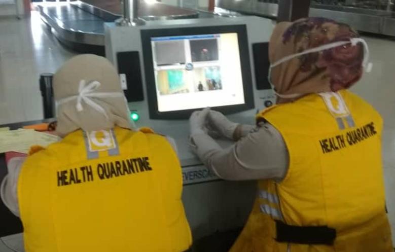 Antisipasi Corona Virus, KKP Perketat Bandara Fatmawati 