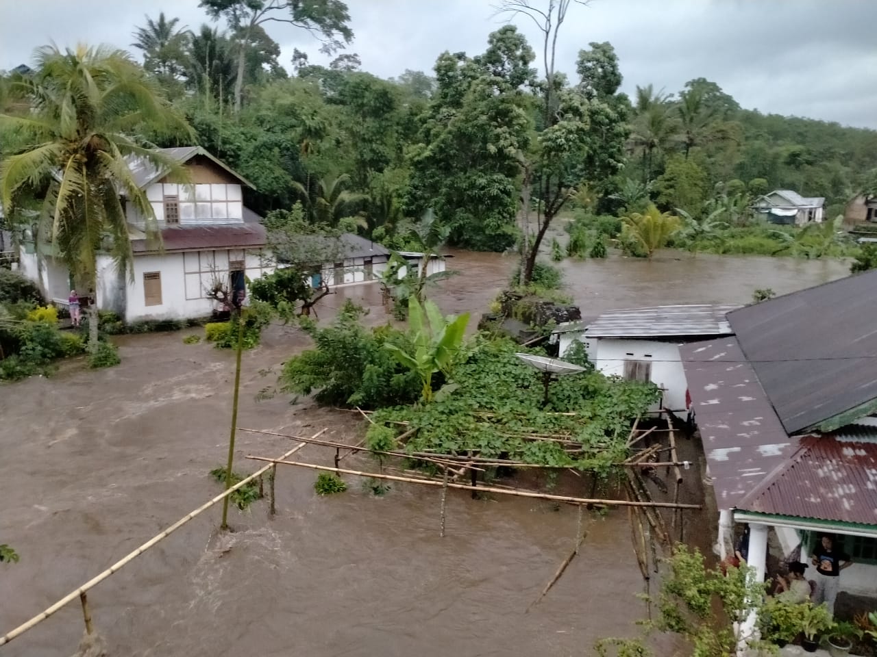 Banjir di Kepahiang, 3 Rumah Terendam, Puluhan Terisolir