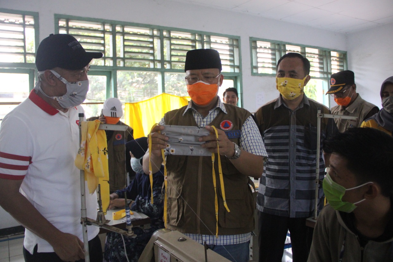Polda Bengkulu Kampanyekan Gerakan Penggunaan Masker Nonmedis
