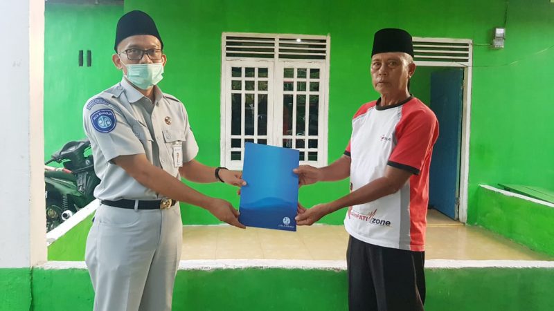 Jasa Raharja Serahkan Santunan Rp 50 Juta, Pada Korban Tewas Kecelakaan di Bumi Ayu