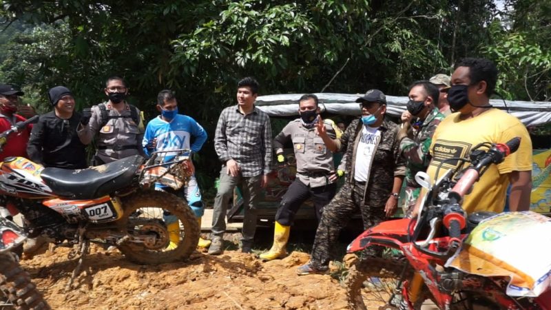 Bupati BU dan Forkopimda Sambangi Desa Lebong Tandai