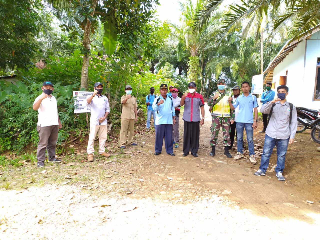 Sukseskan BLT-DD, Pemdes Pondok Makmur Tunda Tiga Kegiatan Fisik