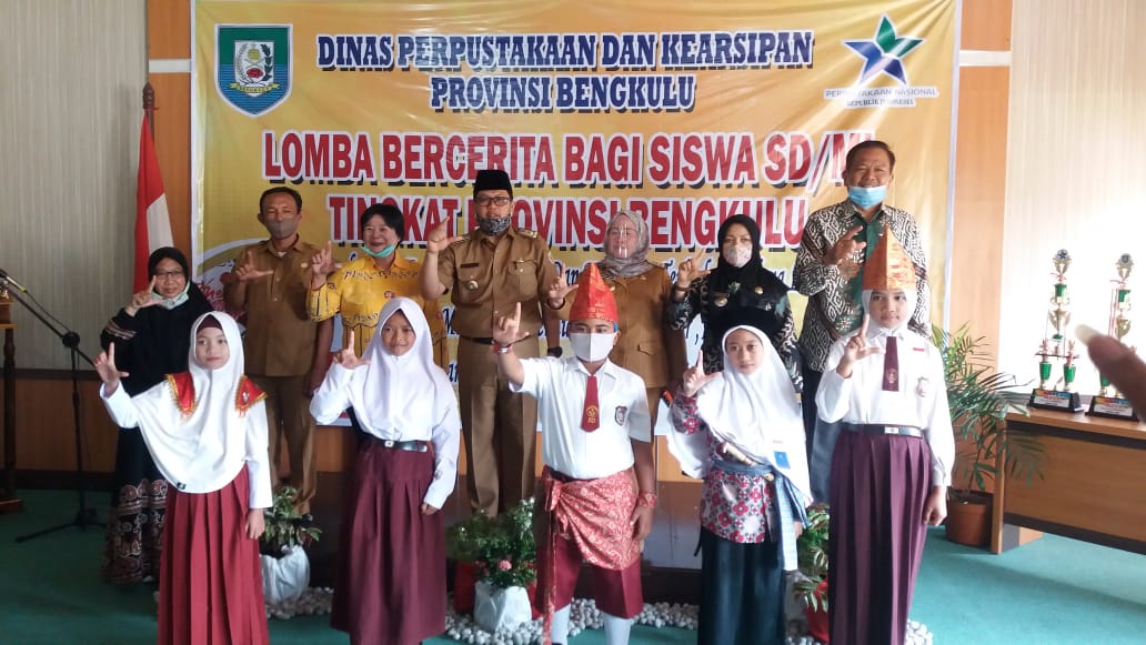 Dinas Perpustakaan Provinsi Bengkulu Gelar Lomba Bercerita