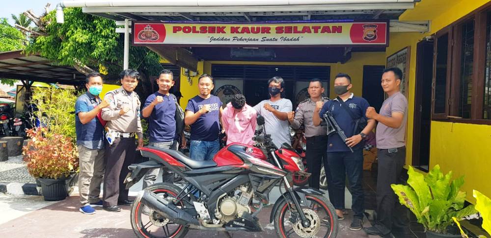 Hendak Jual Motor Curian, Warga Kaur Diringkus