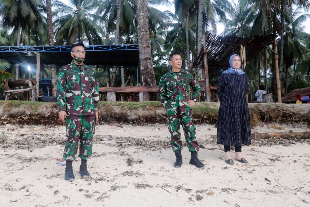 Danrem 041/Gamas Bengkulu Kunjungi Kaur, Minta TNI Netral Hadapi Pilkada