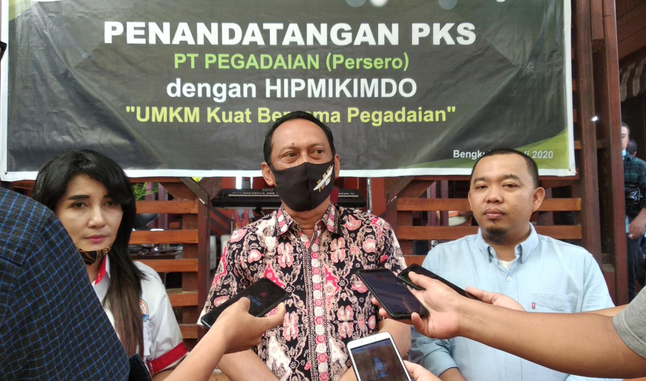 Gandeng HIPMIKINDO, PT. Pengadaian Dorong UMKM Tumbuhkan Ekonomi Bengkulu