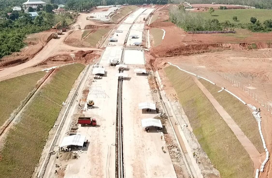 Jalan Tol Bengkulu Tahap I Sudah Tersambung Sejauh 6,5 Kilometer
