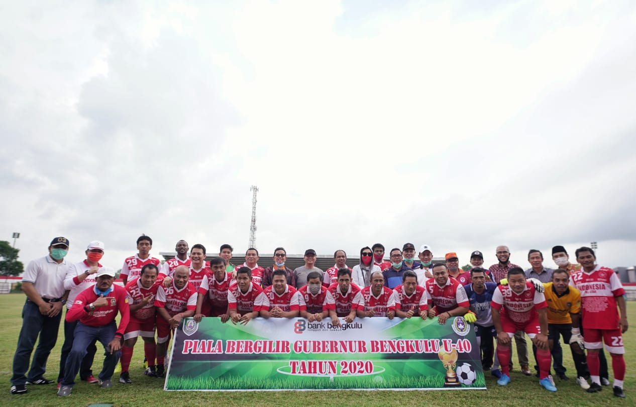 Tujuh Tim Berkompetisi di Piala Bergulir Gubernur Bengkulu U-40