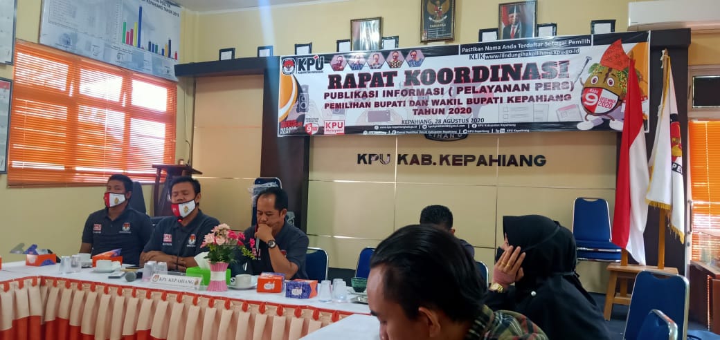 KPU Kabupaten Kepahiang Buka Pendaftaran Cakada Selama Tiga Hari