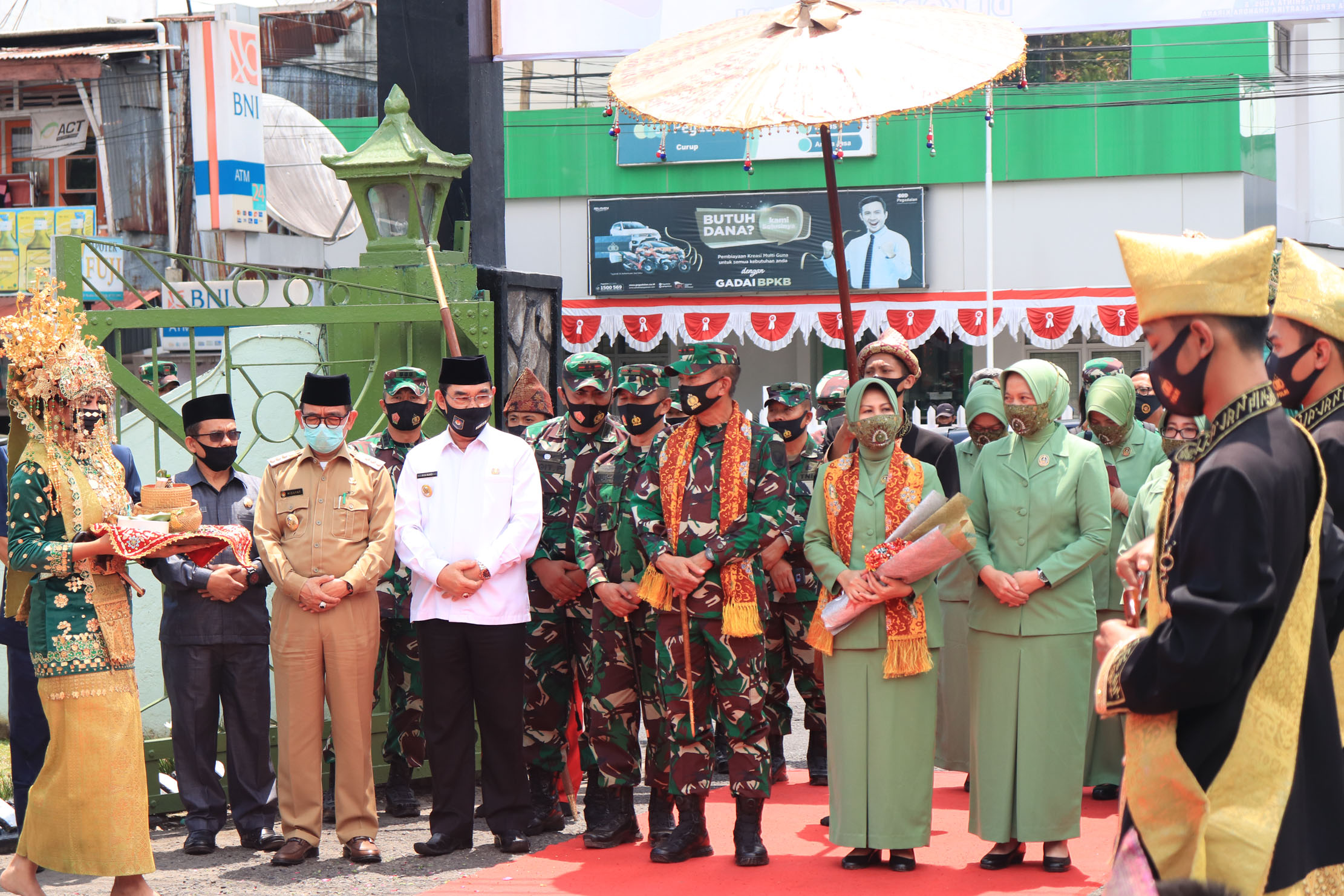 Pangdam II/Sriwijaya Minta Prajurit TNI di Rejang Lebong Sosialisasikan Protokol Kesehatan