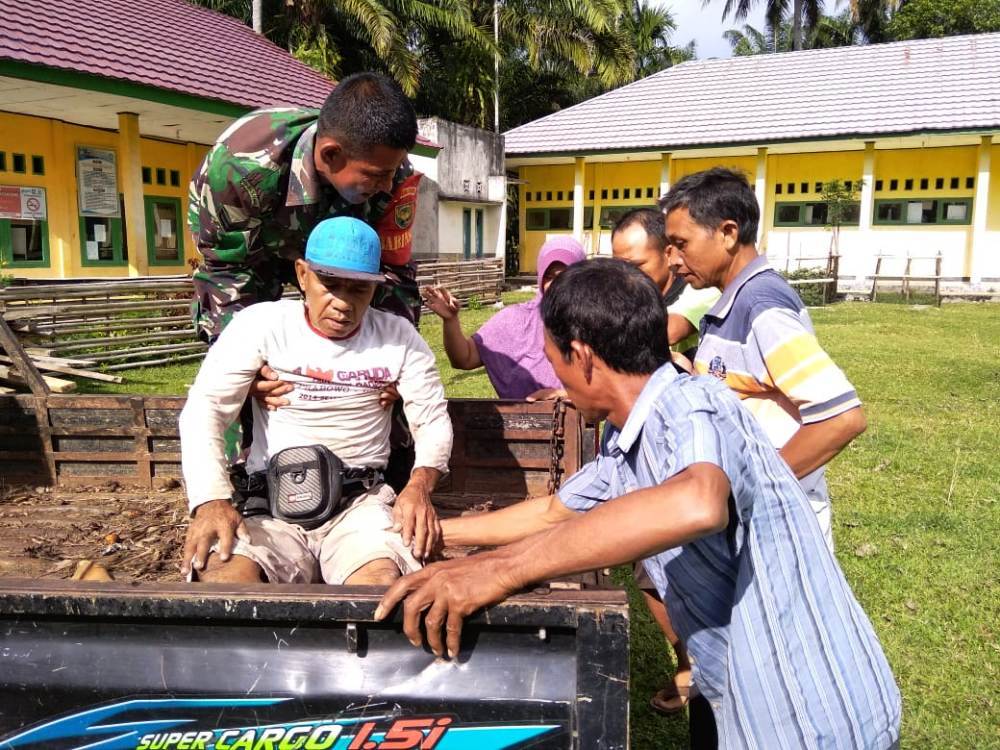 Jatuh, Buruh Bangunan di Kaur Nyaris Tewas