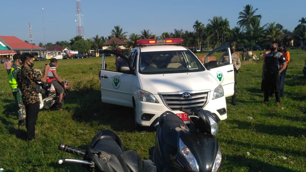 Polsek Kedurang Imbau Pedagang dan Pembeli Pasar Tradisional Pakai Masker