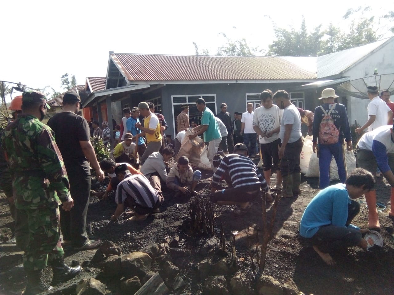 Rumah Terbakar, Anak Dua Tahun di Rejang LebongTewas