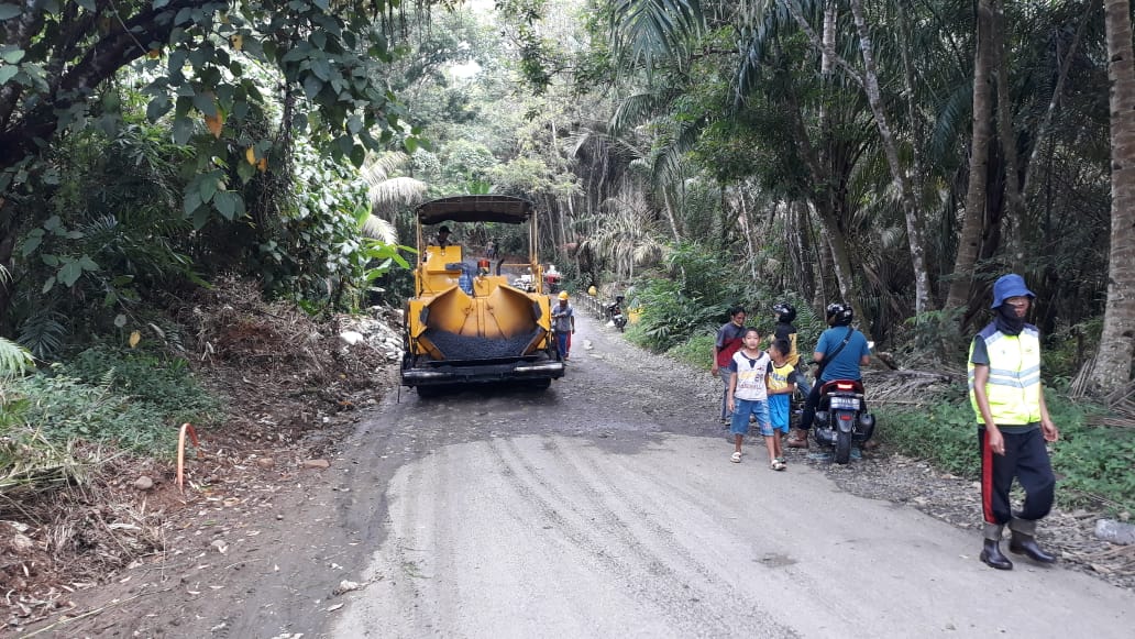 Pemkab Bengkulu Utara Rehab Jalan ke PT SIL