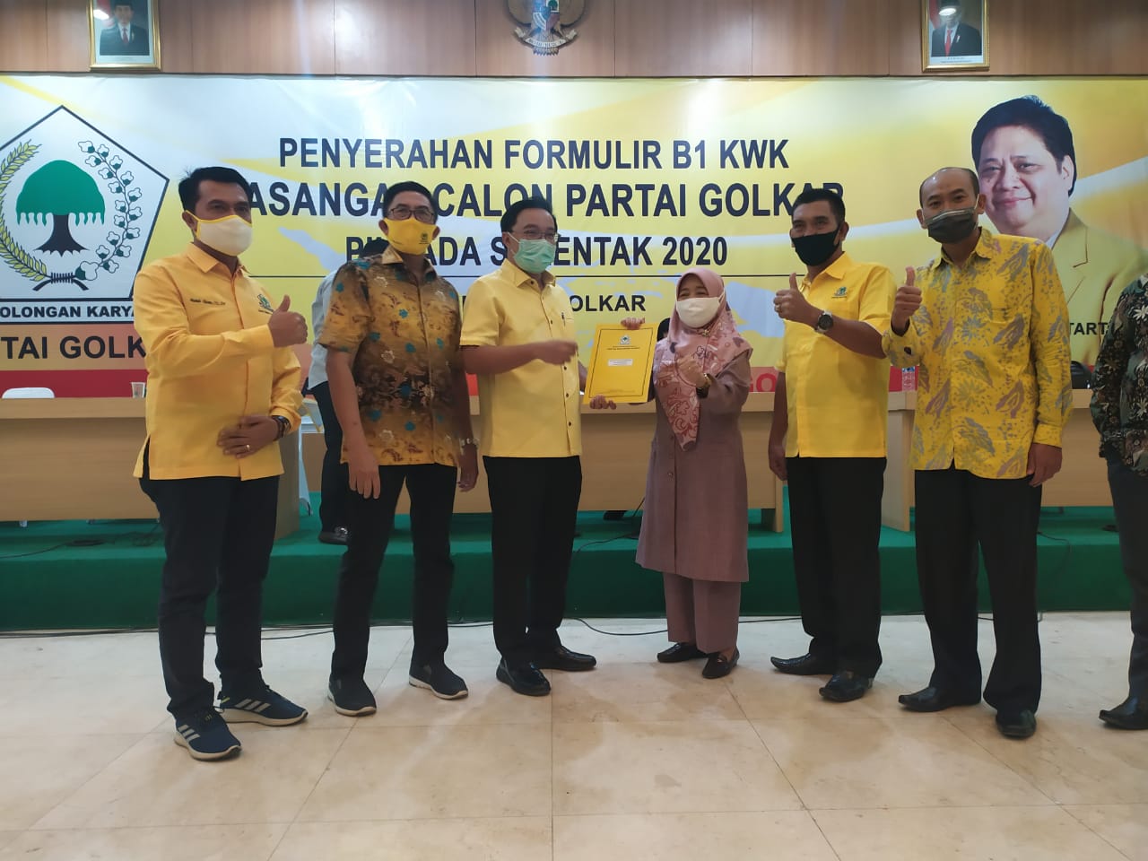 Susilawati-Ruswan Siap Daftar ke KPU Rejang Lebong dan Kantongi B1.KWK Golkar dan Nasdem