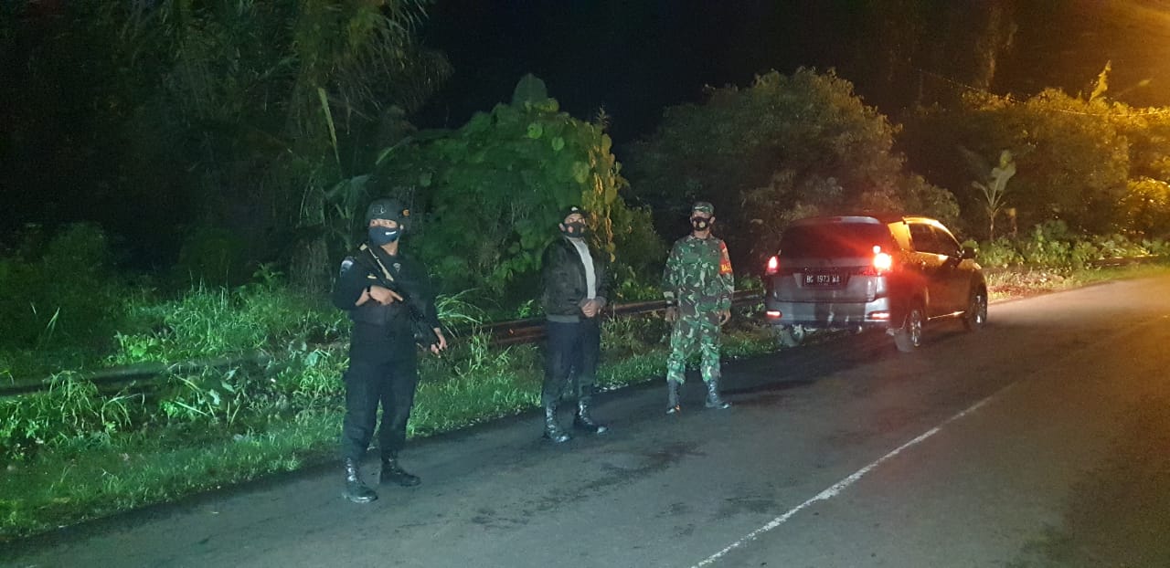 Personel TNI-Polri Rejang Lebong Amankan Jalan Lintas