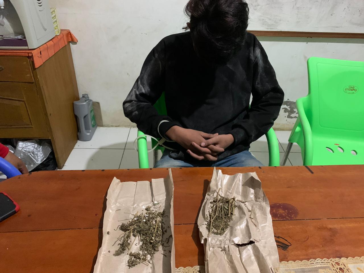 Jadi Kurir Ganja, Pelajar di Bengkulu Selatan Dibekuk