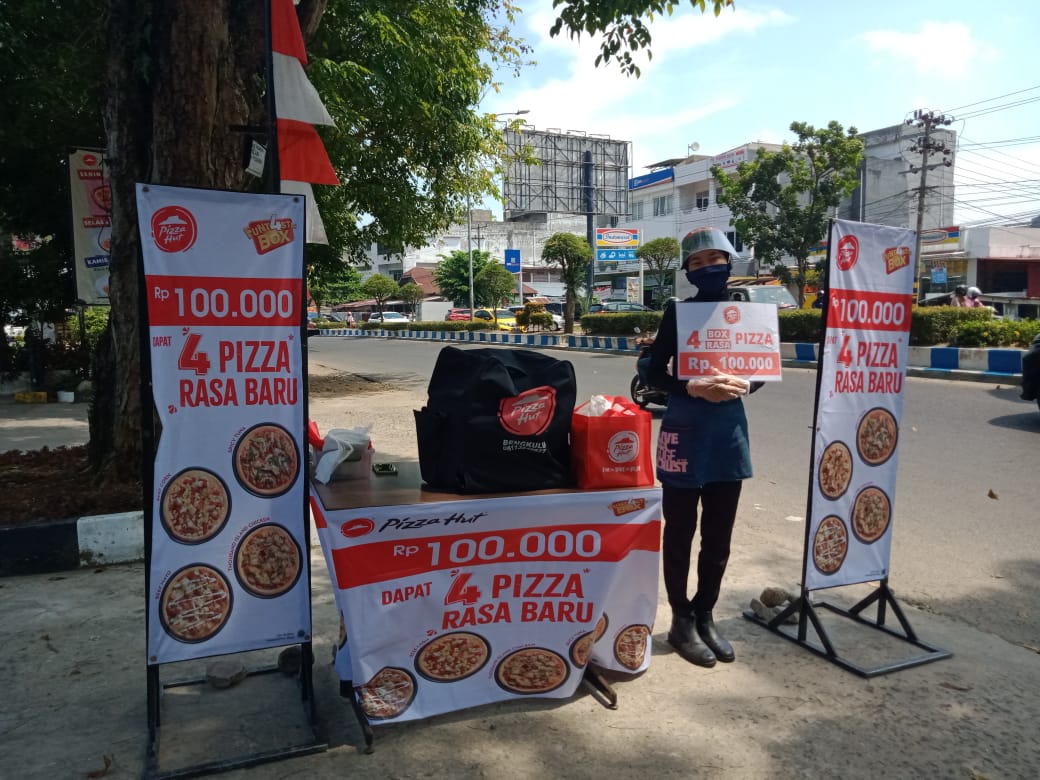 Layanan Pesan Antar Pizza Hut Bengkulu Meningkat