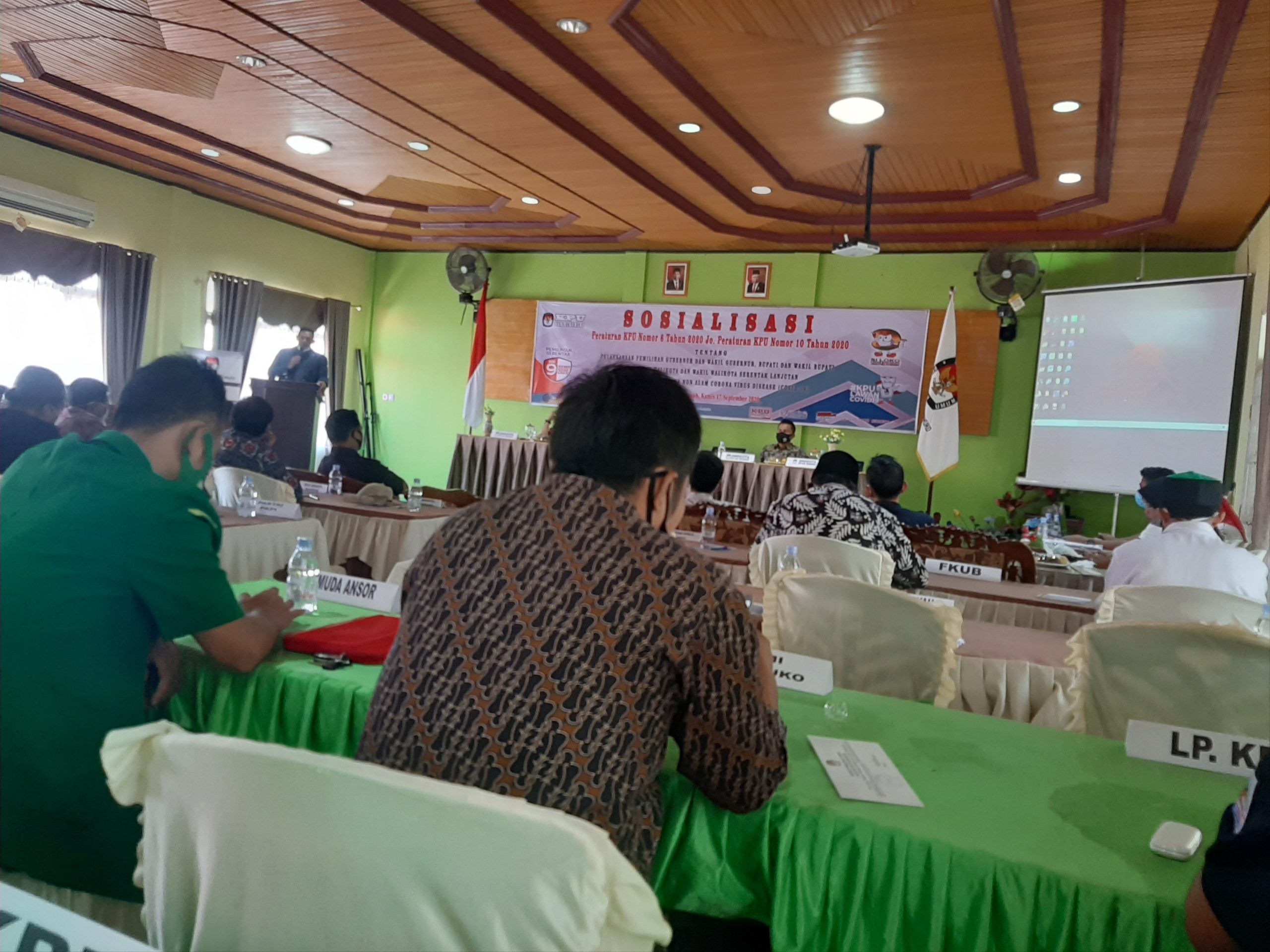 KPU Kabupaten Mukomuko Tunggu SOP Protokol Kesehatan Pilkada