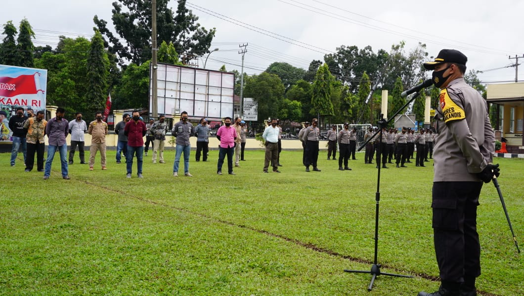 Kapolres Bengkulu Utara Ingatkan Hati-hati Gunakan Medsos