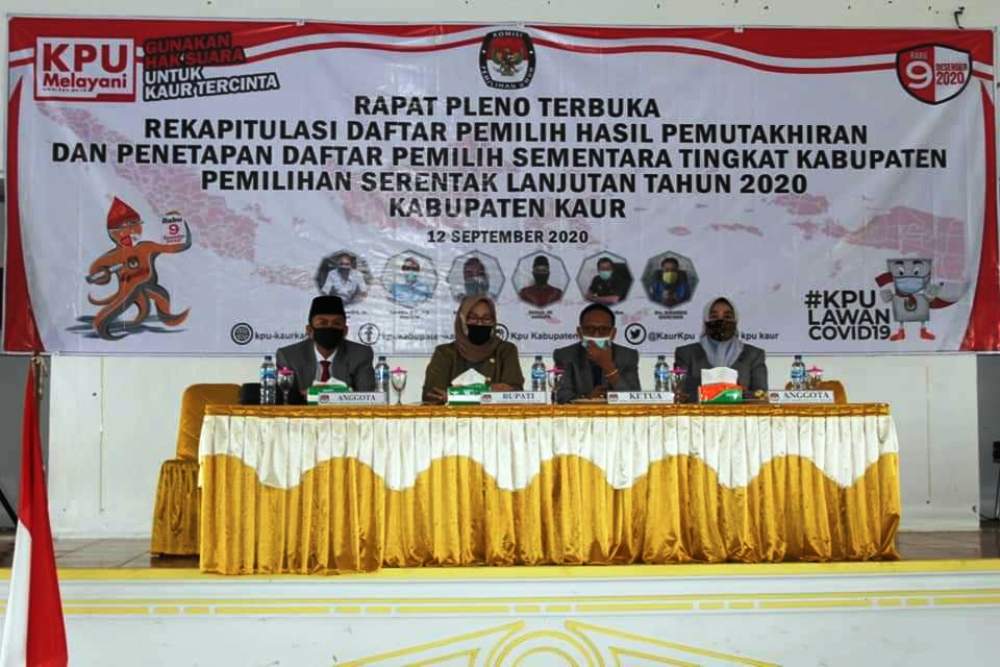 DPS Pilkada Kaur 88.566 Pemilih