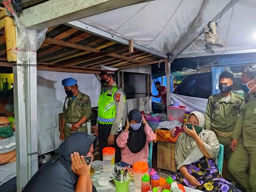 Tak Pakai Masker, Puluhan Warga Kaur Terjaring Razia