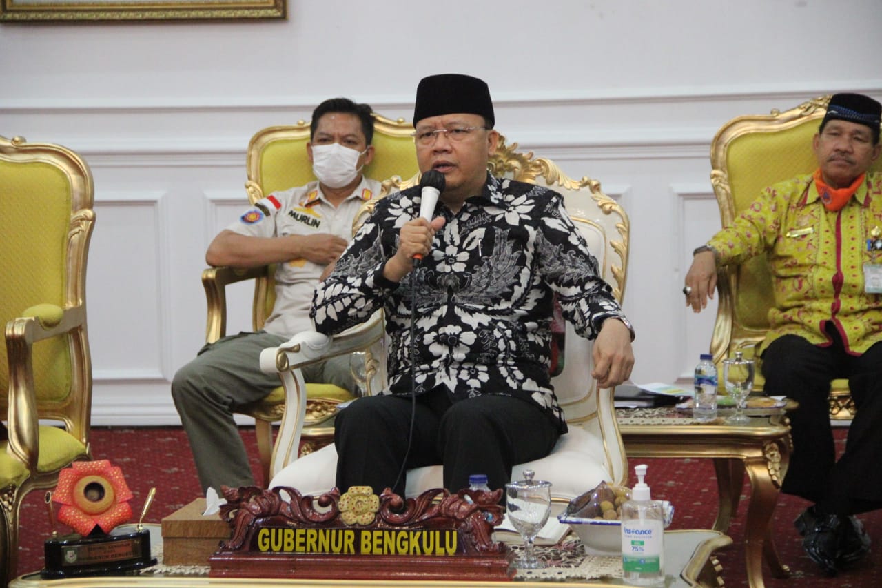 Gubernur Bengkulu Minta Pemda Genjot Realisasi Anggaran Covid-19