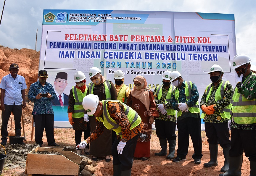 MAN IC Bengkulu Tengah Bangun Gedung Layanan Keagamaan Terpadu