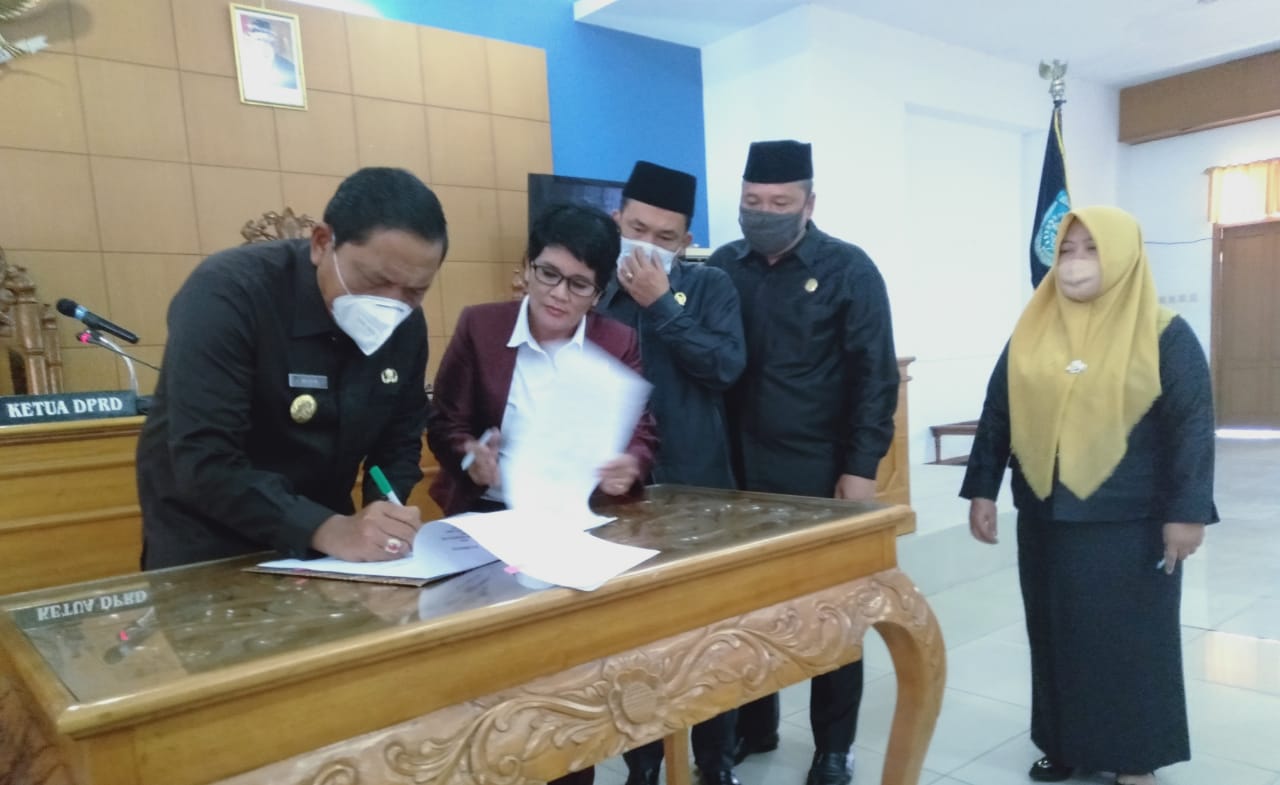 KUPA-PPAS Bengkulu Utara Tahun Anggaran 2020 Diteken