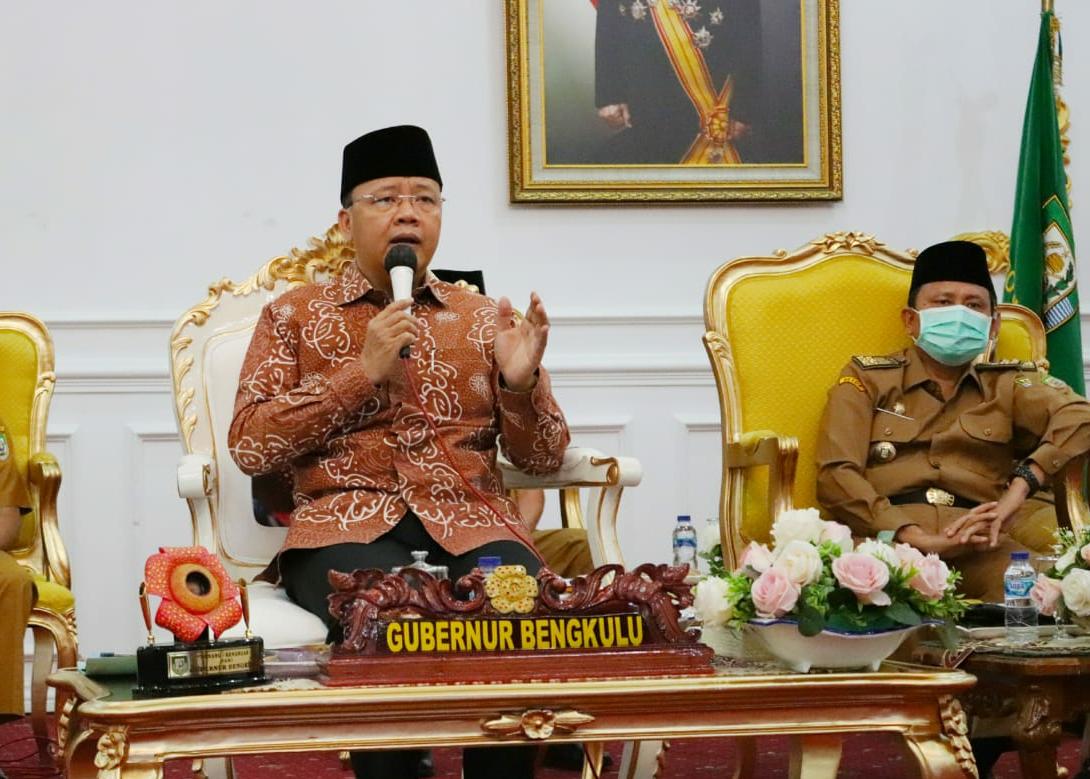 Minim Anggaran, Gubernur Bengkulu Lakukan Efisiensi Program Pembangunan