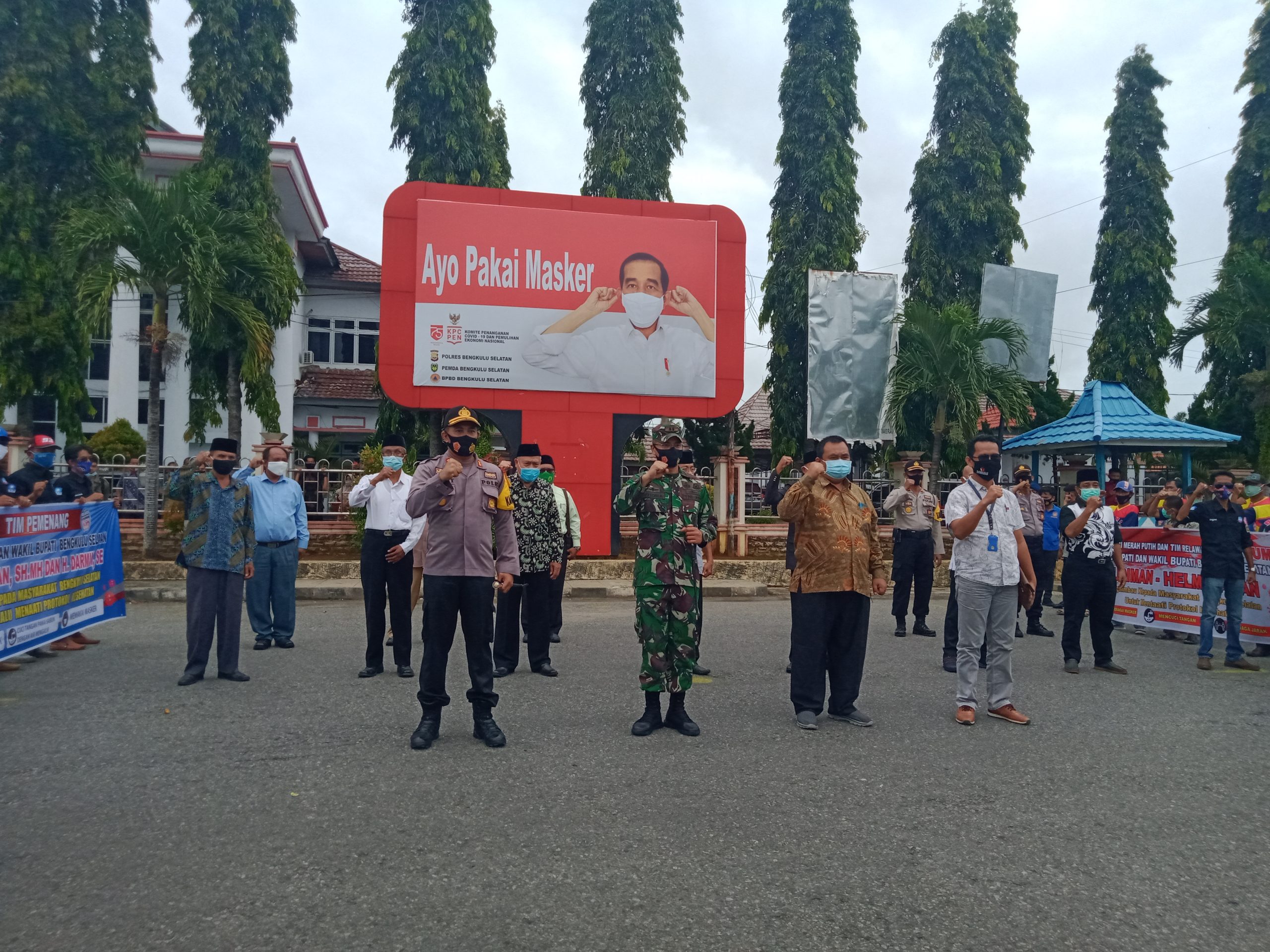 BS Kampanyekan Wajib Pakai Masker