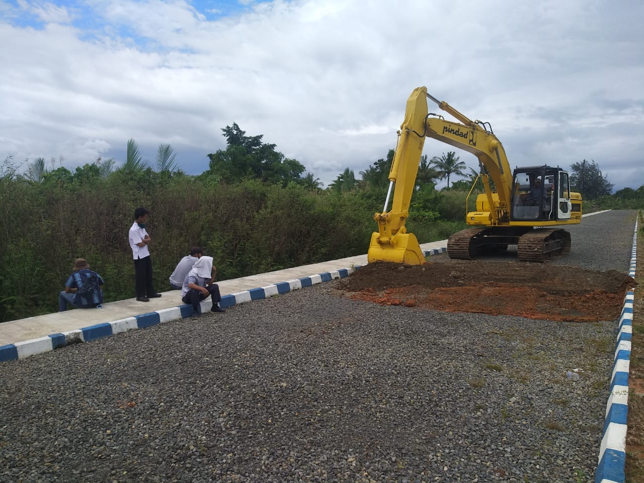 Pidsus Kejati Bengkulu Cek Mutu Proyek Pengendali Banjir