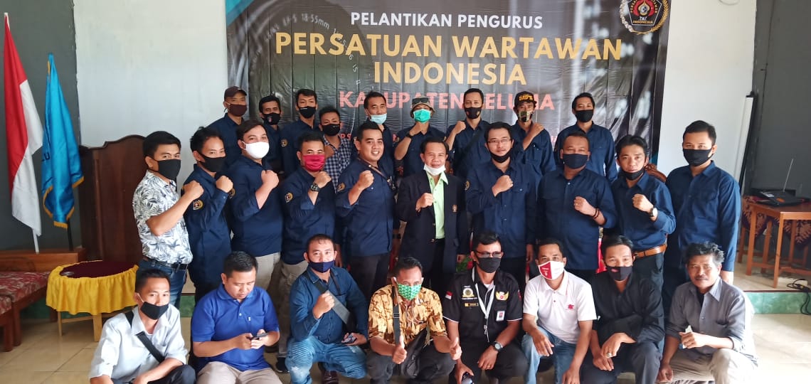 Pengurus PWI Seluma Dilantik, Wartawan Dituntut Profesional