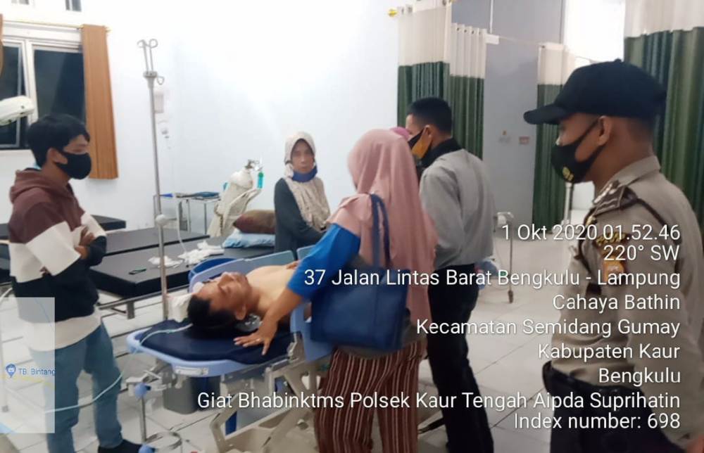 Tabrak Sapi, Bujangan Asal Tanjung Dalam Kaur, Tewas