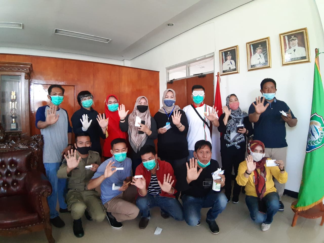 Dirapid Test, Plt Bupati Kaur dan Jajaran Non Reaktif