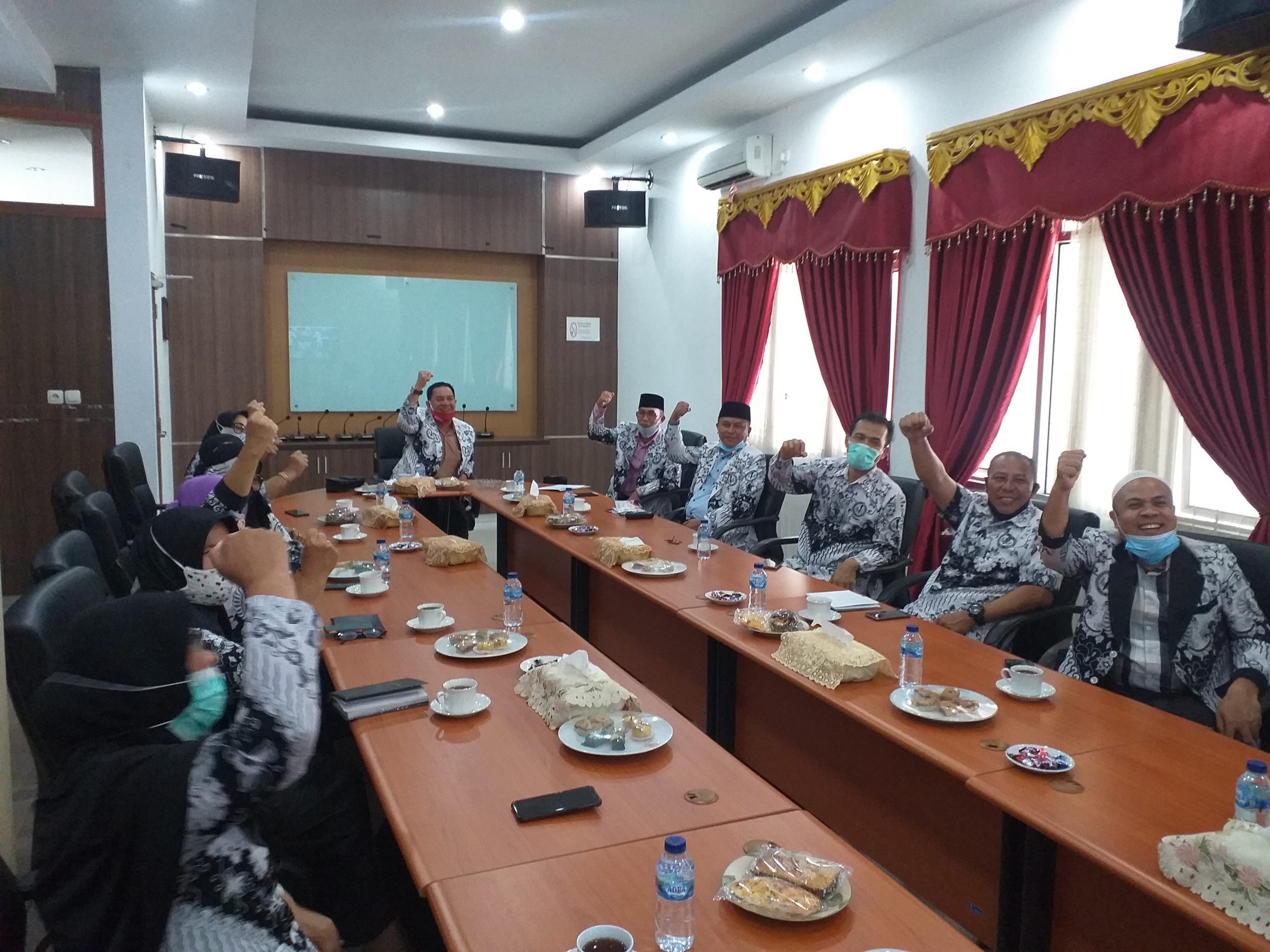 PGRI Provinsi Bengkulu Zoom Meeting Bersama Ketum PGRI