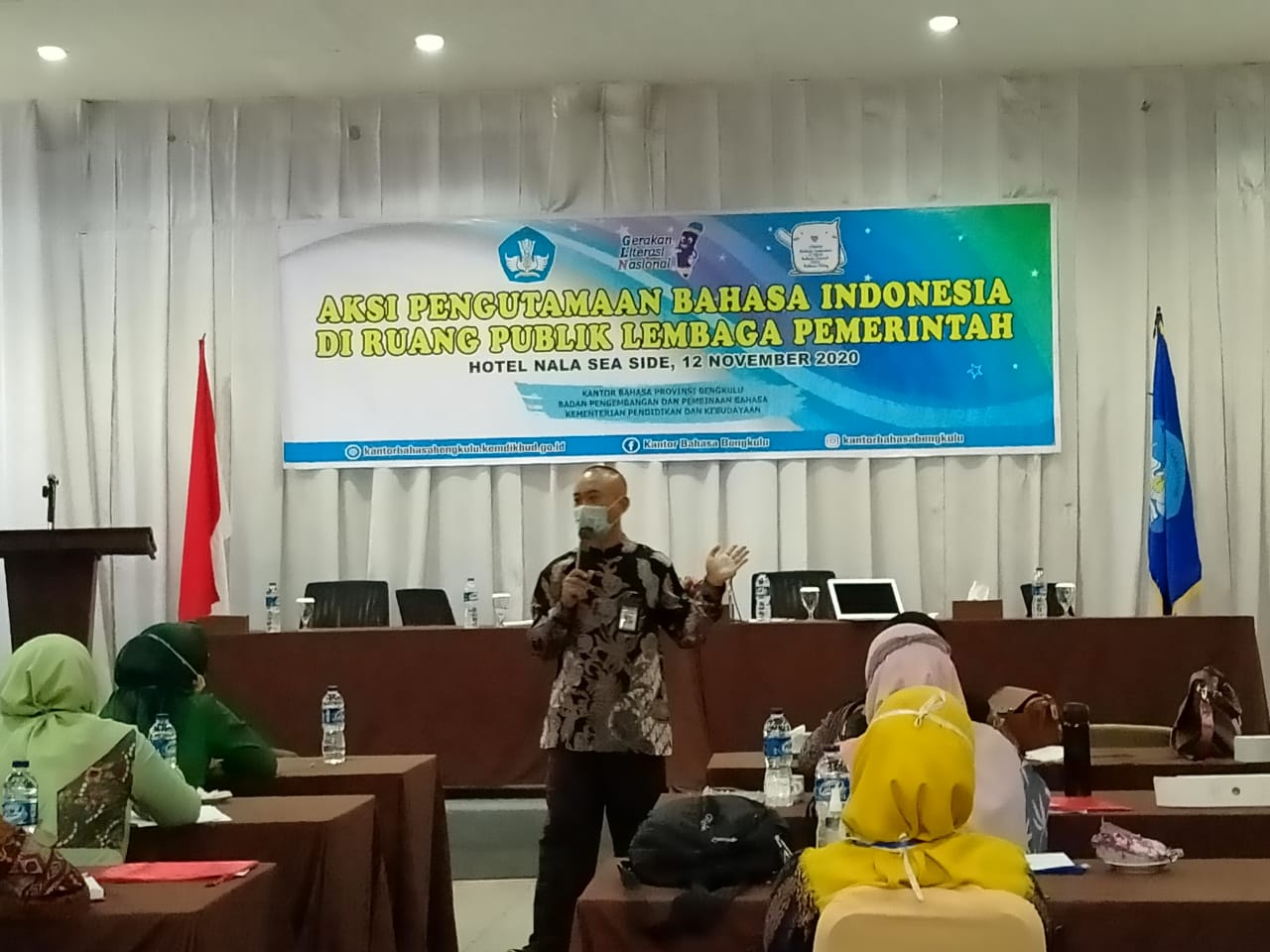 Aksi Penguatan Bahasa di Ruang Publik Bengkulu