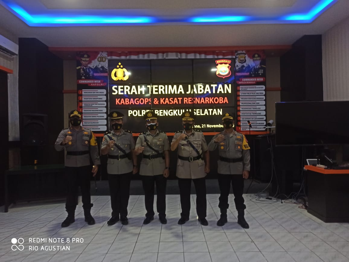 Kompol Agusman Jabat Kabag OPs Polres BS