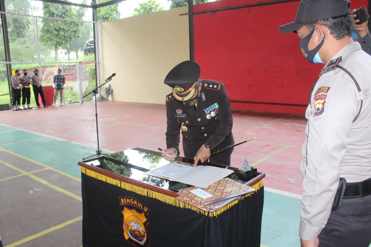 Polres Kepahiang Teken Pakta Integritas Netralitas Pilkada