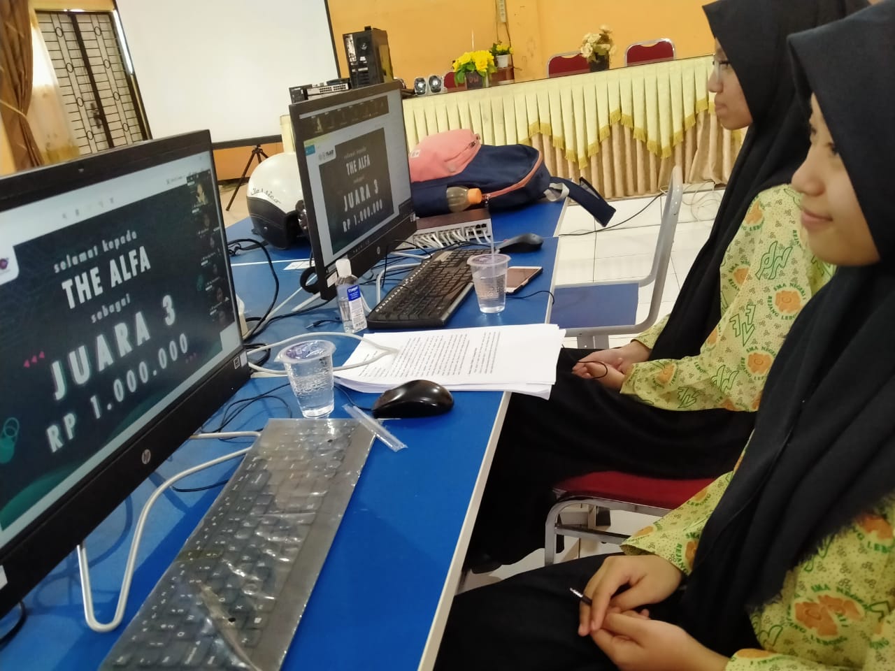 SMAN 1 Rejang Lebong Raih Juara Nasional Inovasi Handsanitizer Otomatis