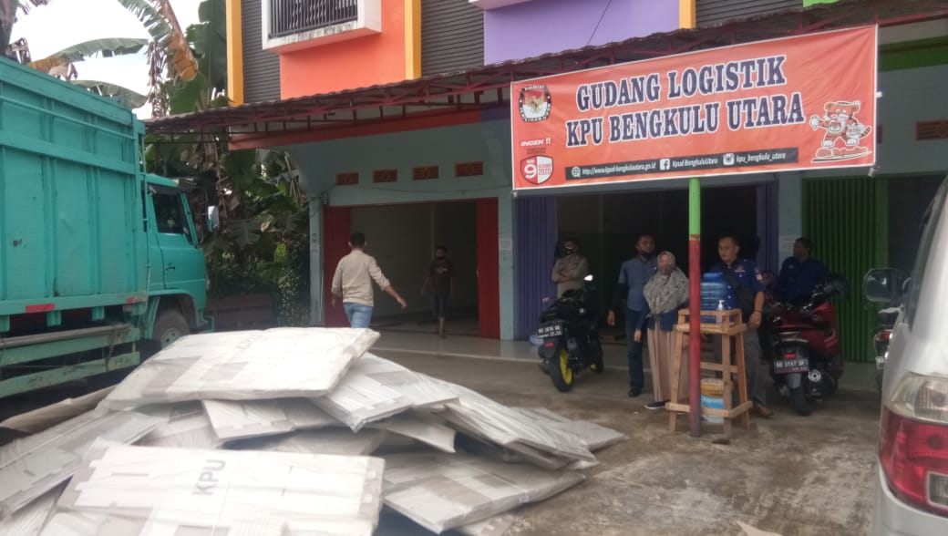 Kotak Suara Pilgub di Bengkulu Utara Kurang 10 Kotak