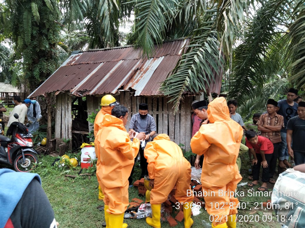 Pasien Covid-19 Meninggal di Bengkulu Utara Dimakamkan Sesuai Prokes