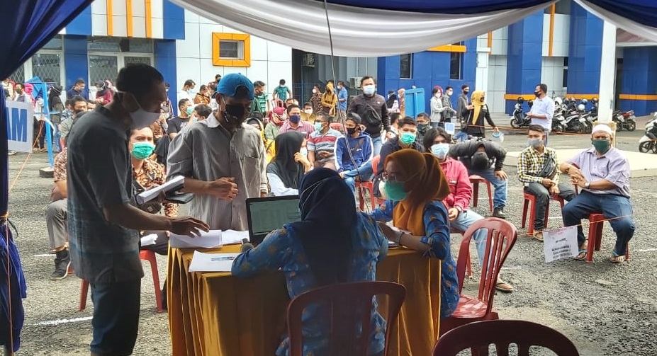 Reaktif Covid-19, KPPS Langsung Diswab