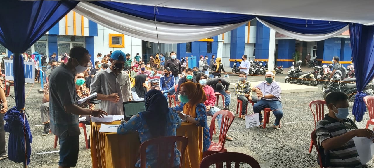 Pilkada Semakin Dekat, Ribuan Anggota KPPS di Kota Bengkulu Jalani Rapid Test