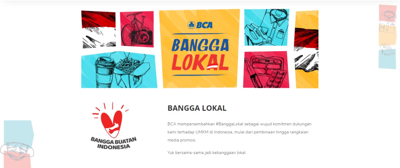 Majukan UMKM Indonesia, BCA Luncurkan Program Bangga Lokal