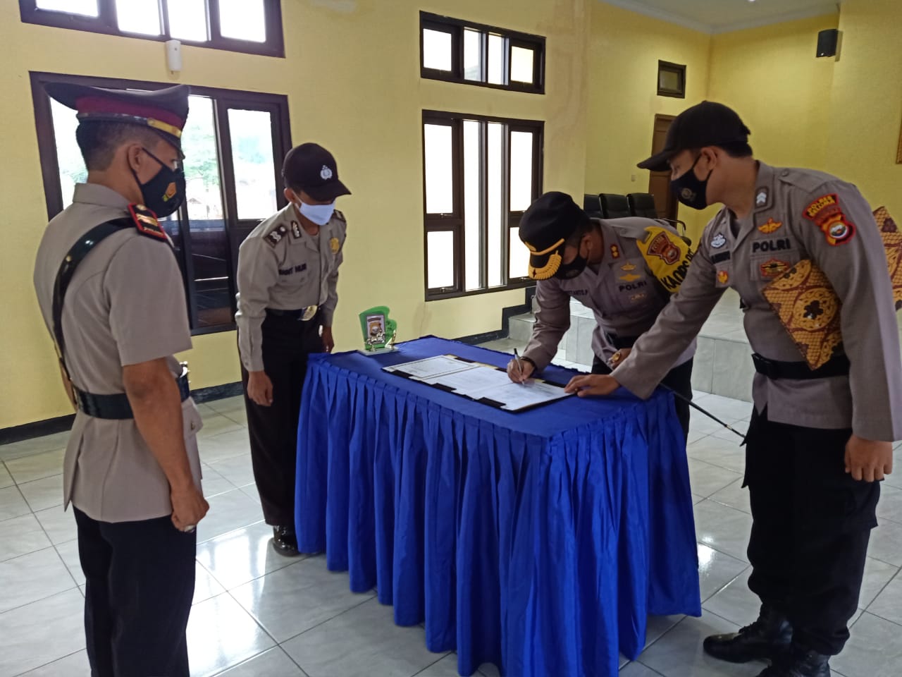 Jangkung Jabat Kasat Lantas Polres Seluma