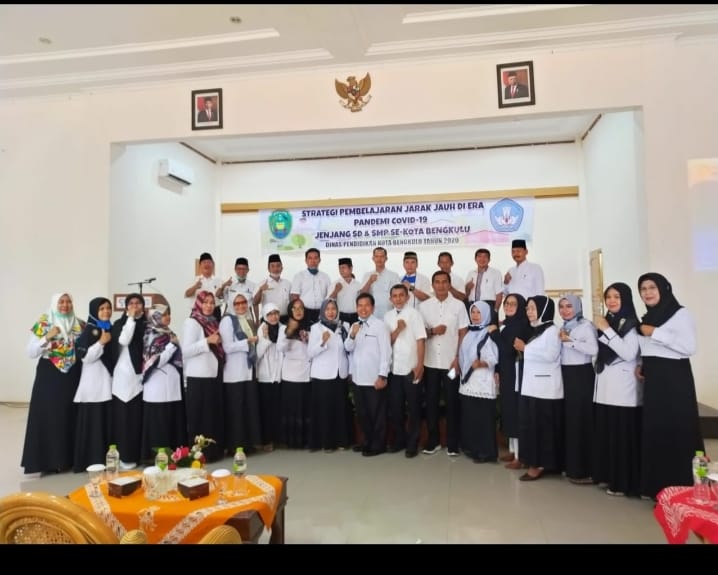 Dinas Pendidikan Kota Bengkulu Sosialisasi Aplikasi Pembelajaran Dimasa Covid-19