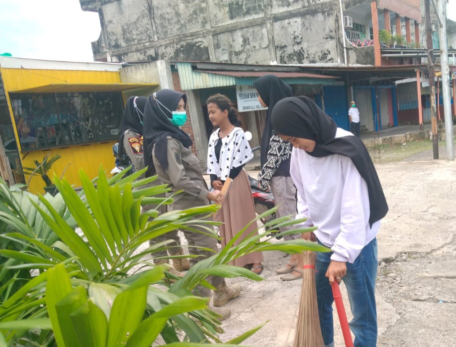 Tak Pakai Masker, 18 Warga BS Disanksi