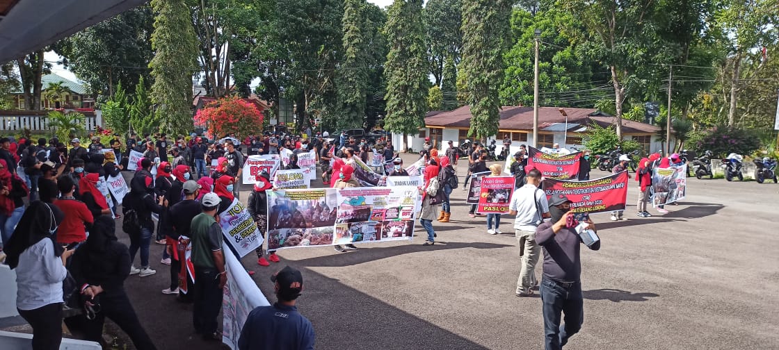 KMRL Bersatu Tuntut Pilkada Rejang Lebong Diulang
